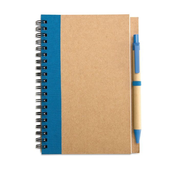 IT3775-04Sonora Plus Recycelter Notizblock_ blau