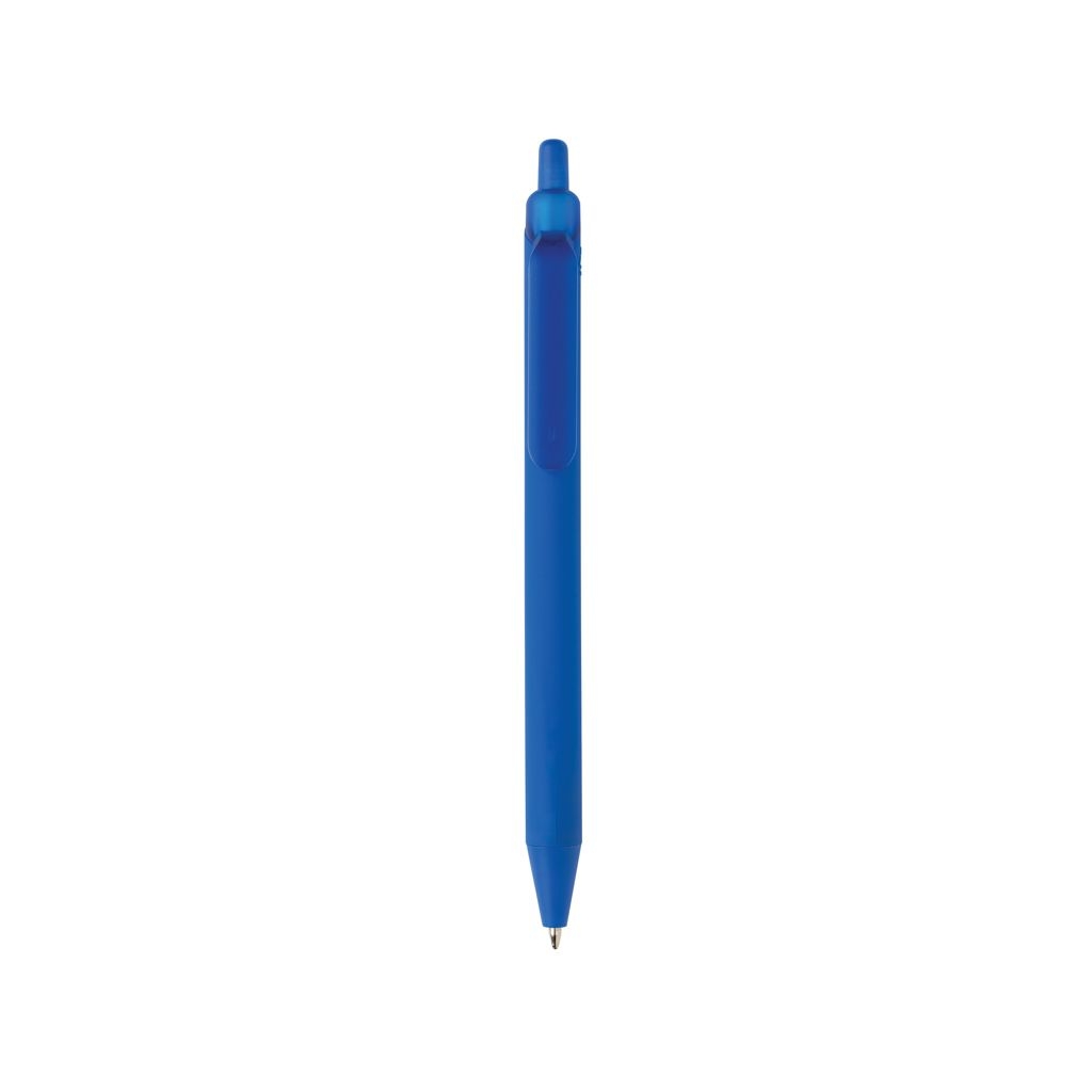 XDP611.34-05Tide Smooth Touch Stift aus GRS zertifiziert recyceltem ABS_ blau