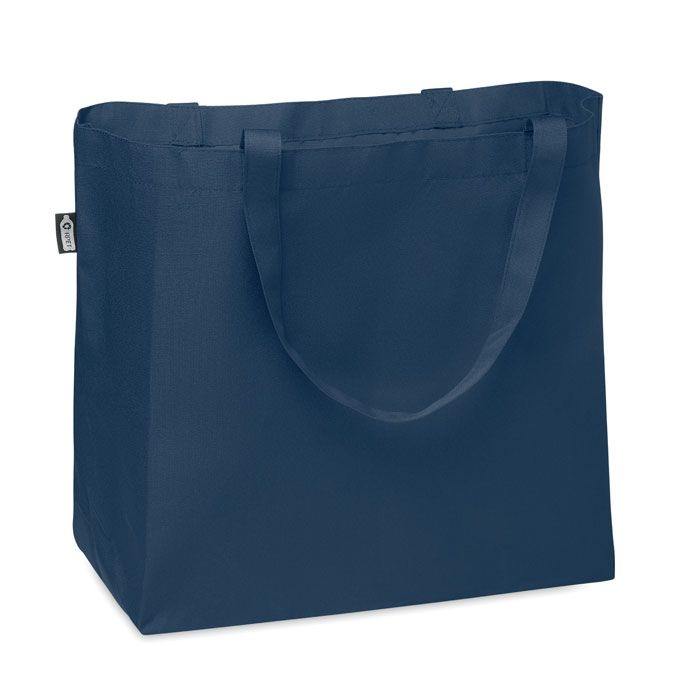MO6134-04Fama Shopping Tasche 600D RPET_ blau