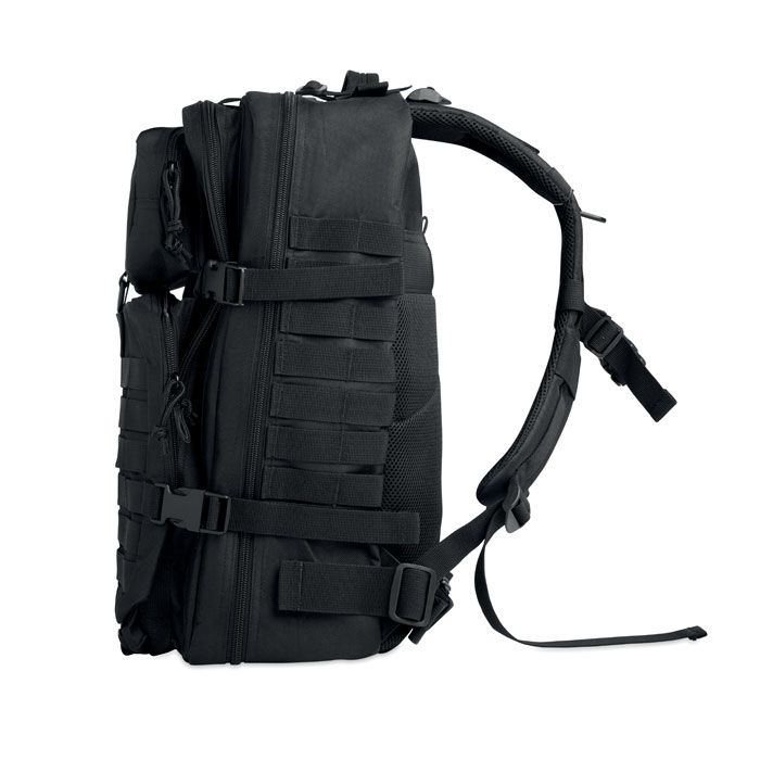 MO2970-03Carryconfi Outdoor-Rucksack 600D RPET_ schwarz