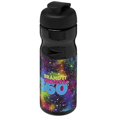 PF210045-12H2O Active® Base 650 ml Sportflasche mit Klappdeckel_ schwarz