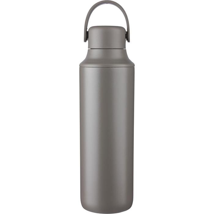 GI1274051-411Doppelwandige Edelstahl-Trinkflasche _500 ml_ Omari_ gun metal