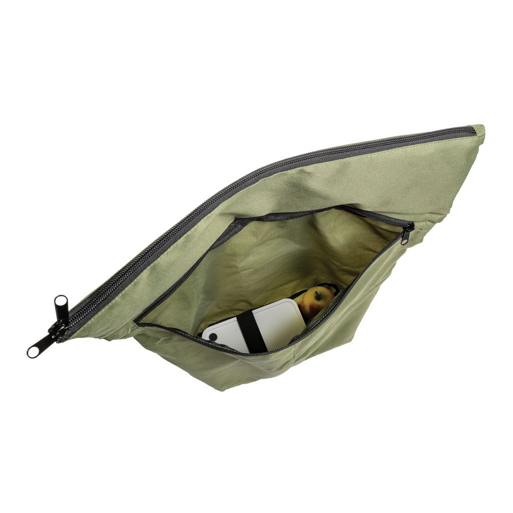 XDP763.17-7Dillon AWARE™ RPET faltbarer Lightweight-Rucksack_ gruen