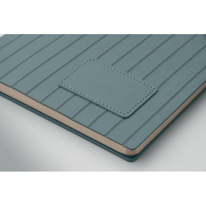 MO2663-20Tintray DIN A5 Smokey Notizbuch PU_ petrol