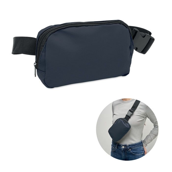 MO2683-85Korovin Waist Guerteltasche PU_ marineblau