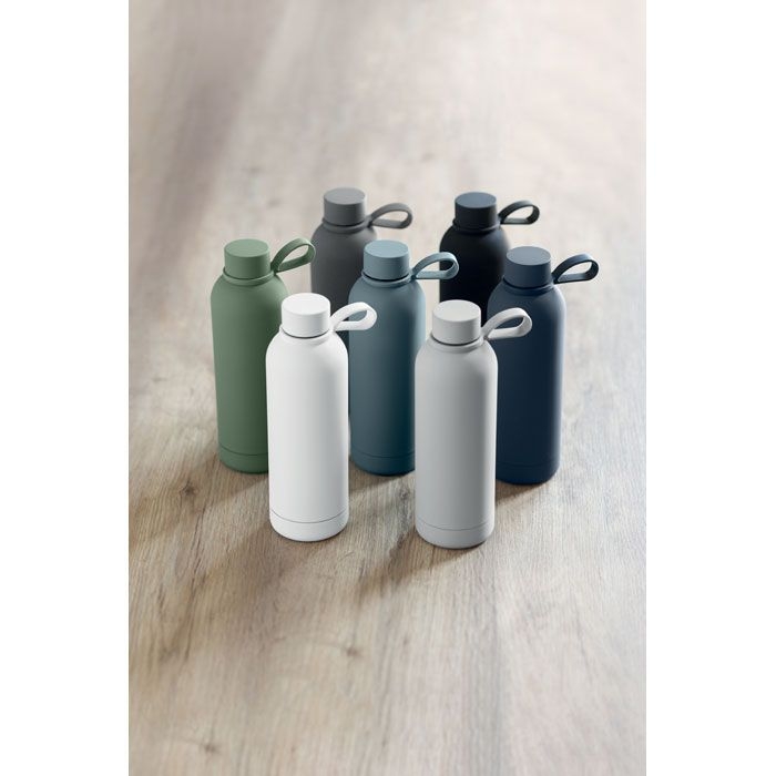 MO2315-07Emerald Doppelwandige Flasche 500 ml_ grau