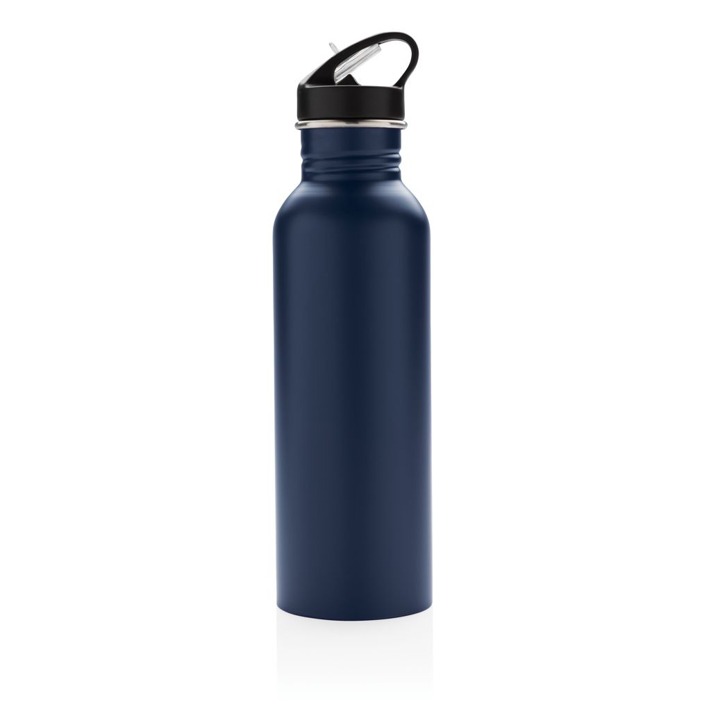 XDP436.42-0Deluxe Sportflasche aus Edelstahl_ navy blau