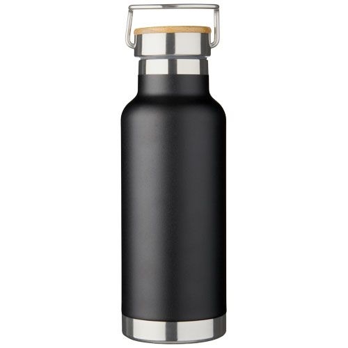 PF100594-1Thor 480 ml Kupfer-Vakuum Isolierflasche_ schwarz