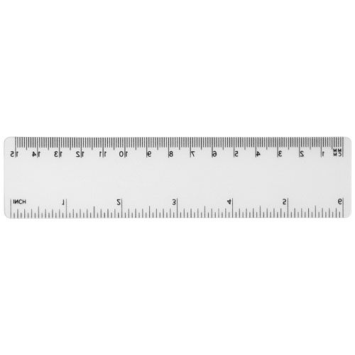 PF210540-10Rothko 15 cm Kunststofflineal_ transparent