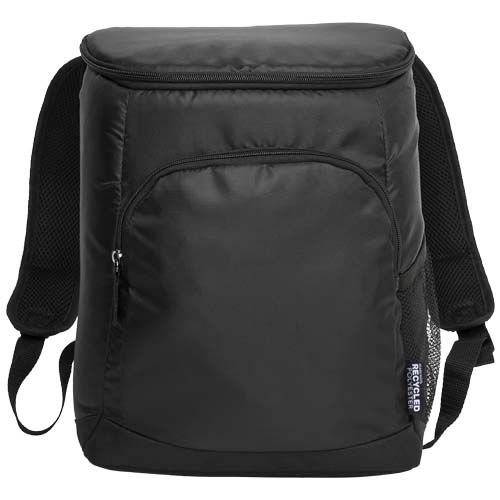 PF130133-1Chillpack 18 Dosen Kuehlrucksack 16L_ GRS-recycelt_ schwarz