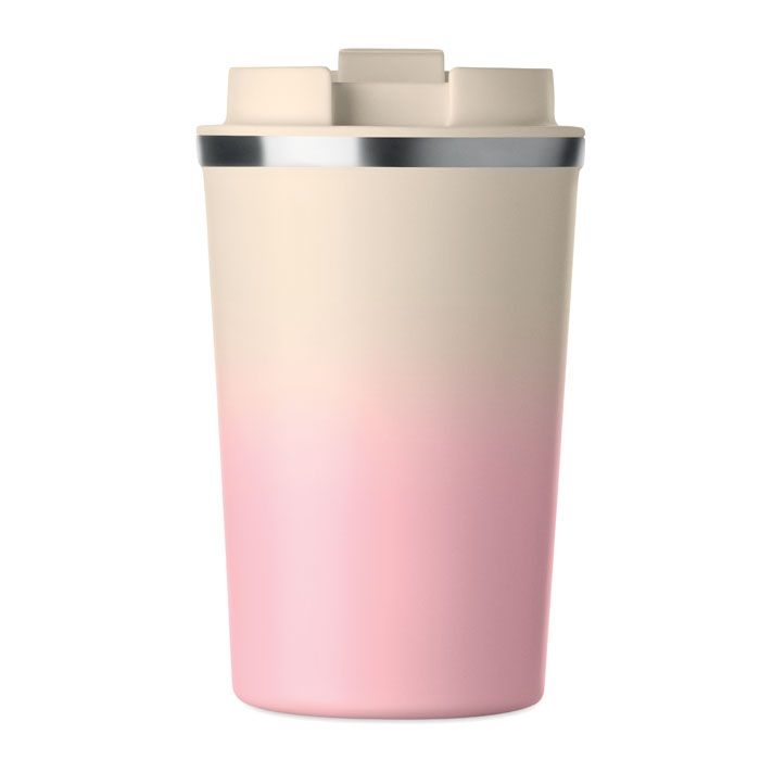 MO2885-11Brace Gradient Doppelwandiger Becher 350 ml_ babyrosa
