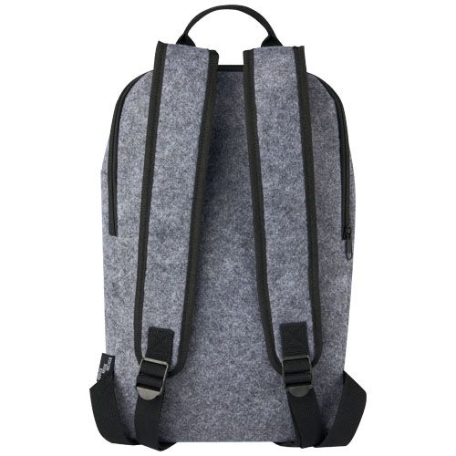 PF210742-1Felta Kuehlrucksack aus GRS-recyceltem Filz 7 L_ mittelgrau