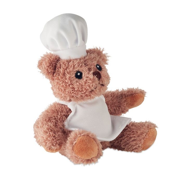 MO2837-06Teddchef Teddybaer Koch_ weiss