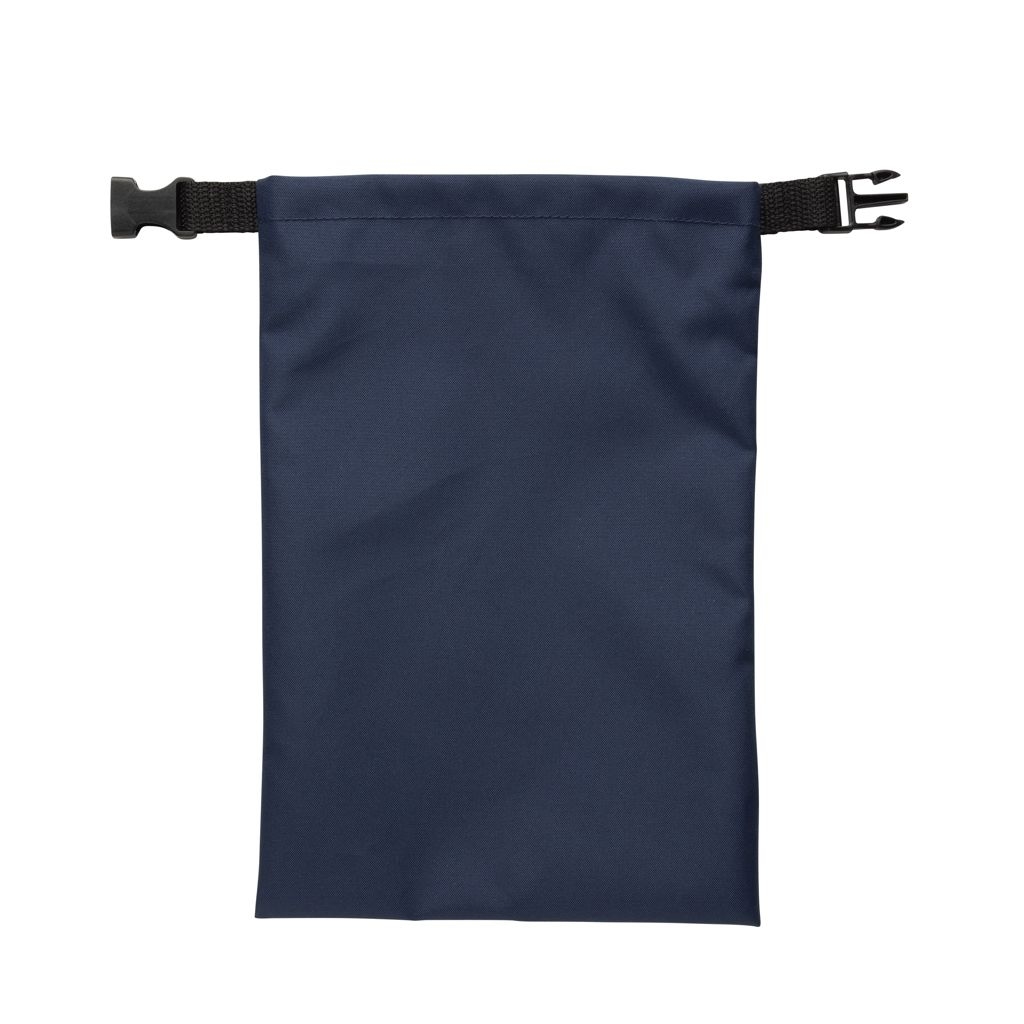XDP422.55-25Snackstrap faltbarer Lunchbag aus AWARE™ rPET 30 x 20cm_ navy blau