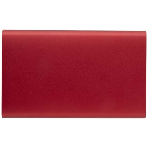 PF124380-1Pep 4000 mAh Type-C Powerbank aus recyceltem Aluminium _ rot