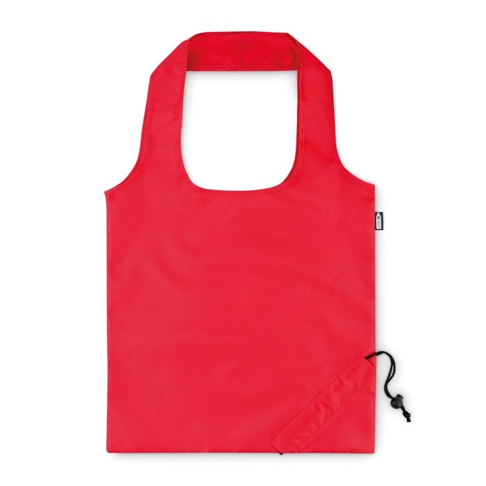 MO9861-05Foldpet Faltbare Einkaufstasche RPET_ rot