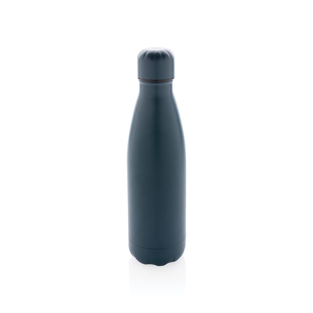 XDP436.46-5Einfarbige Vakuumisolierte Stainless Steel Flasche_ blau