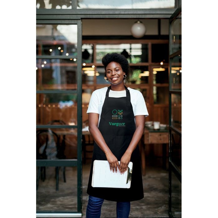 MO2349-03Gala Kuechenschuerze_ schwarz