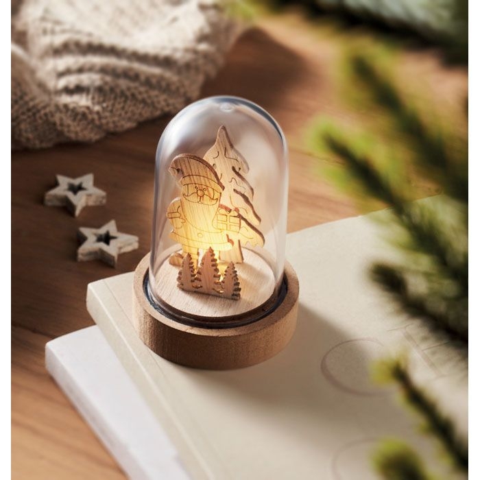 CX1558-40Rovani Weihnachtsdekoration mit LED_ holz