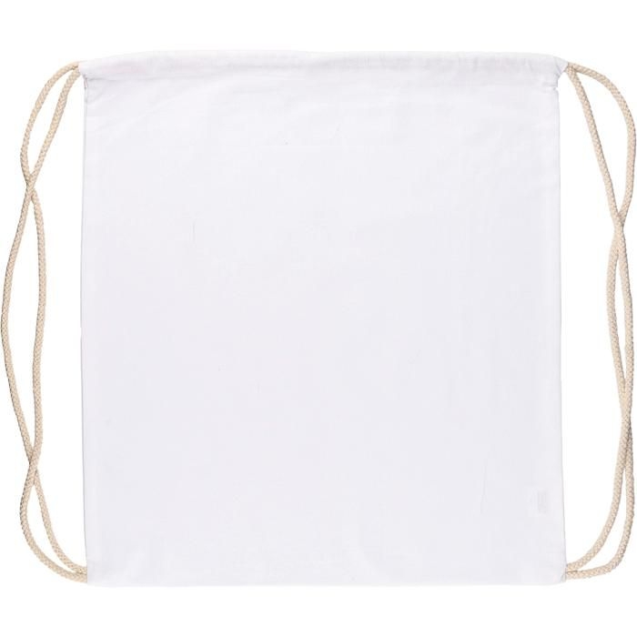 GI1161743-02Kordelzug-Rucksack Baumwolle _140 g_m²_ Bridget_ weiss