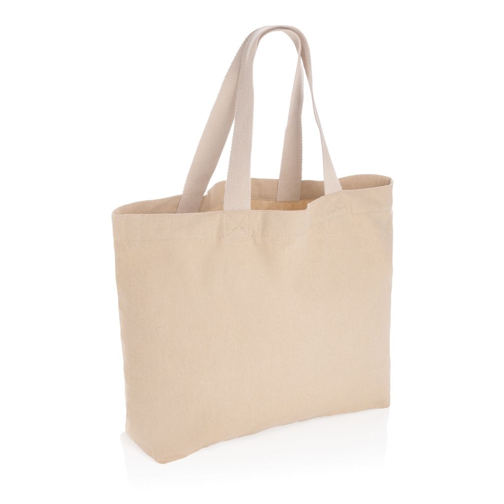 XDP762.95-9Impact Aware™ 240g_m² grosse Tasche aus rCanvas_ ungefaerbt_ braun