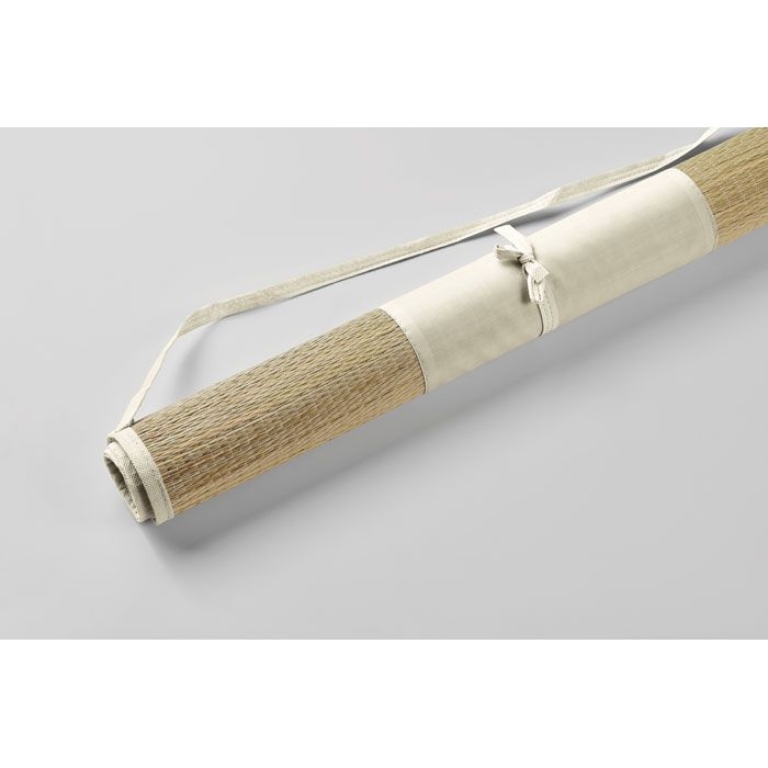 MO2833-13Rafia Strandmatte aus Stroh_ beige