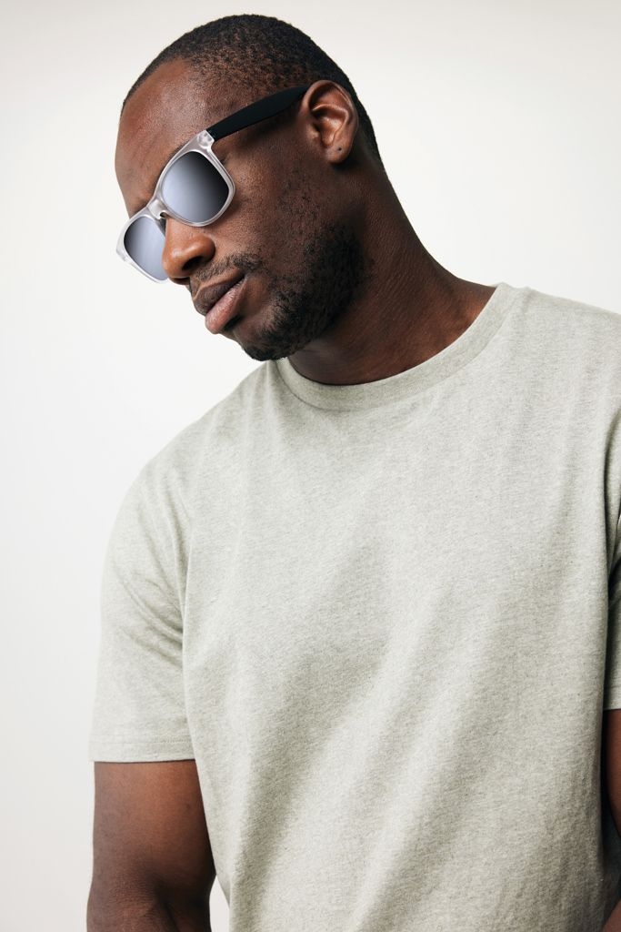 XDP453_87-01Gleam Sonnenbrille aus RCS rec. PC mit verspiegelten Glaesern_ schwarz