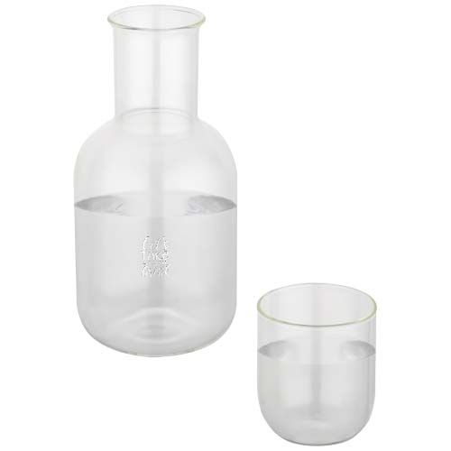 PF126395-1Amelie Set aus Glaskaraffe und Tasse_ transparent