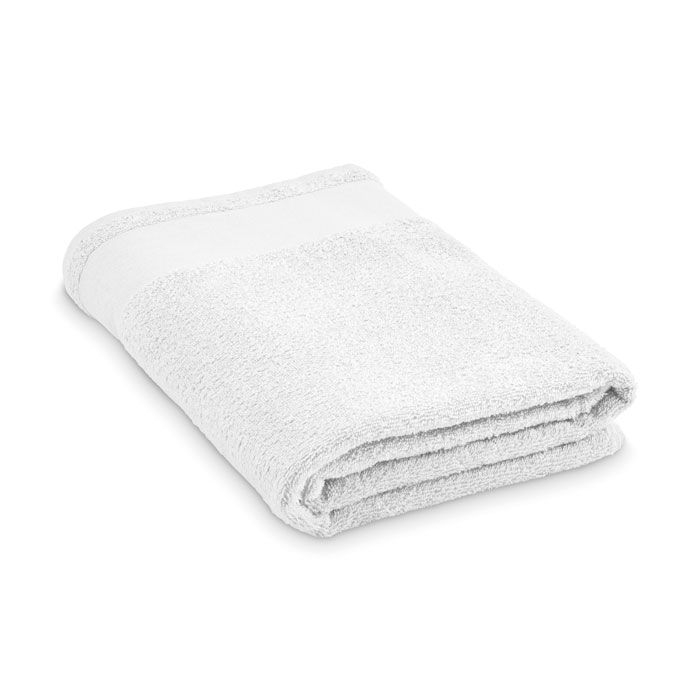 MO2767-06Island 100 Baumwoll-Badetuch 100X150cm_ weiss