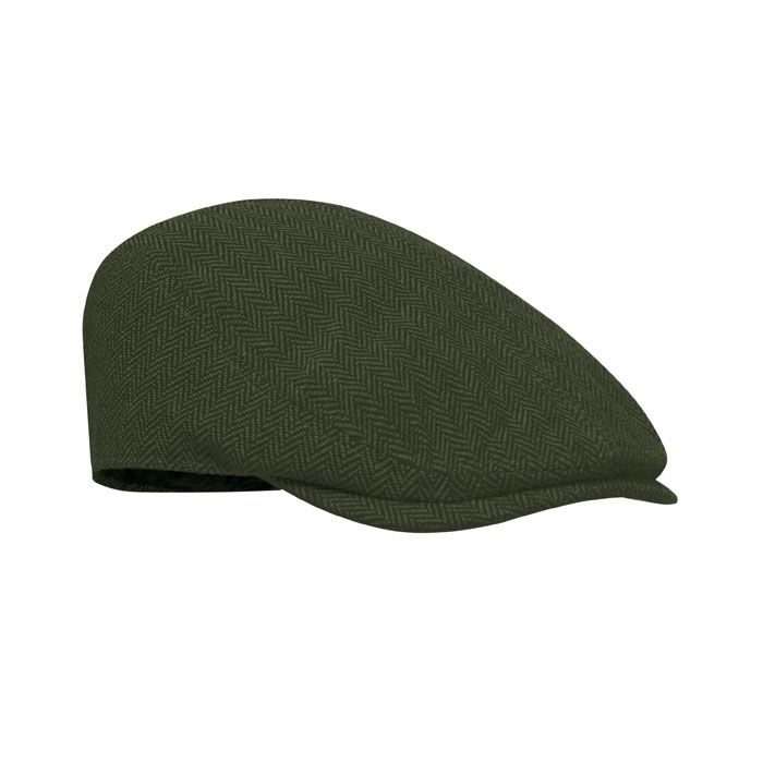 MO2966-60Blind Peak Newsboy-Kappe 335 g_m²_ dunkelgruen