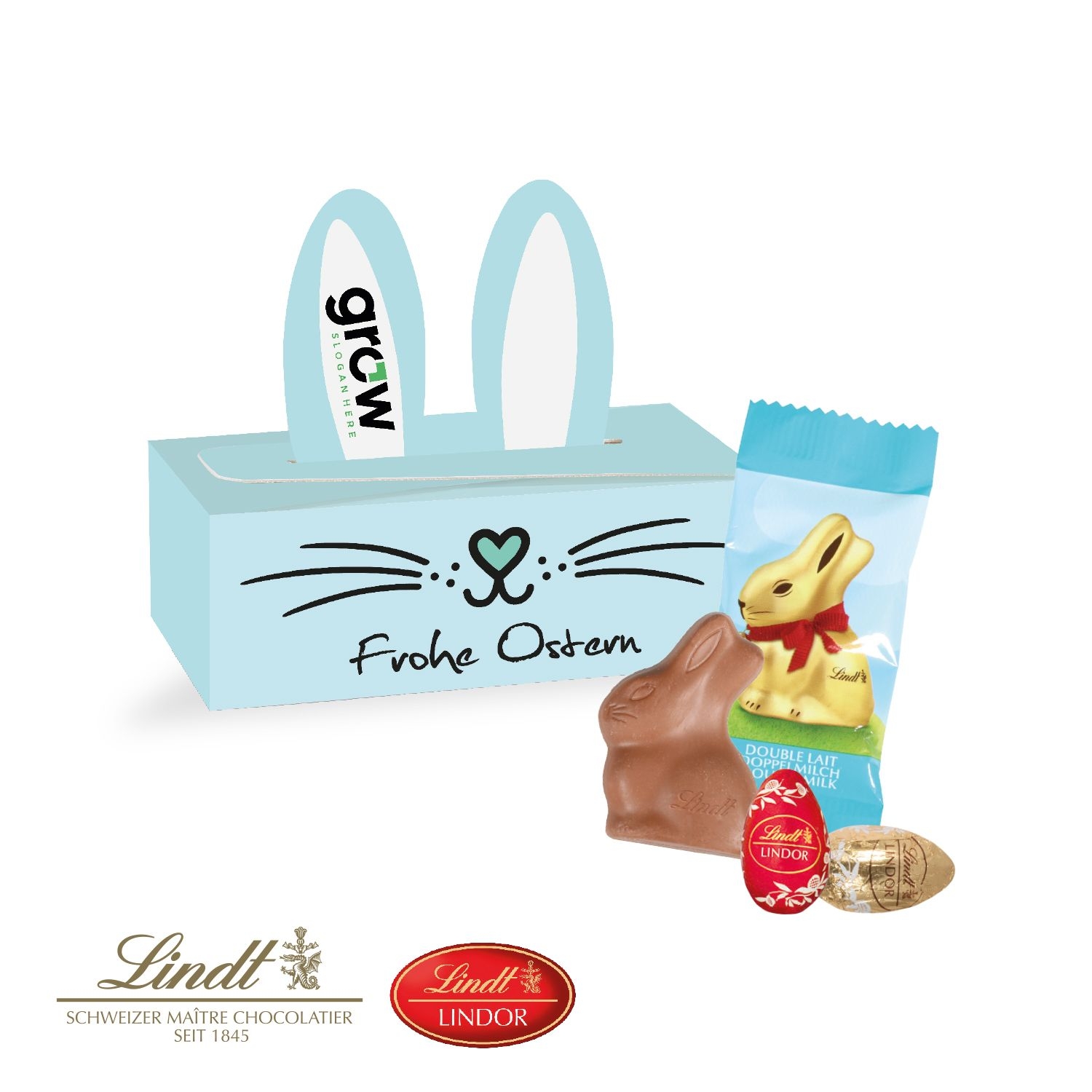 CD94720-01Lindt _Bunny_ Box_ Lindt Schokomischung