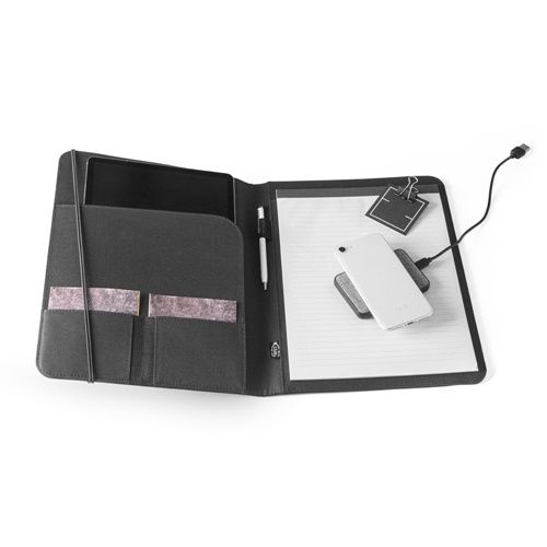 ST93580-103EMERGE FOLDER II Schreibmappe A4_ schwarz