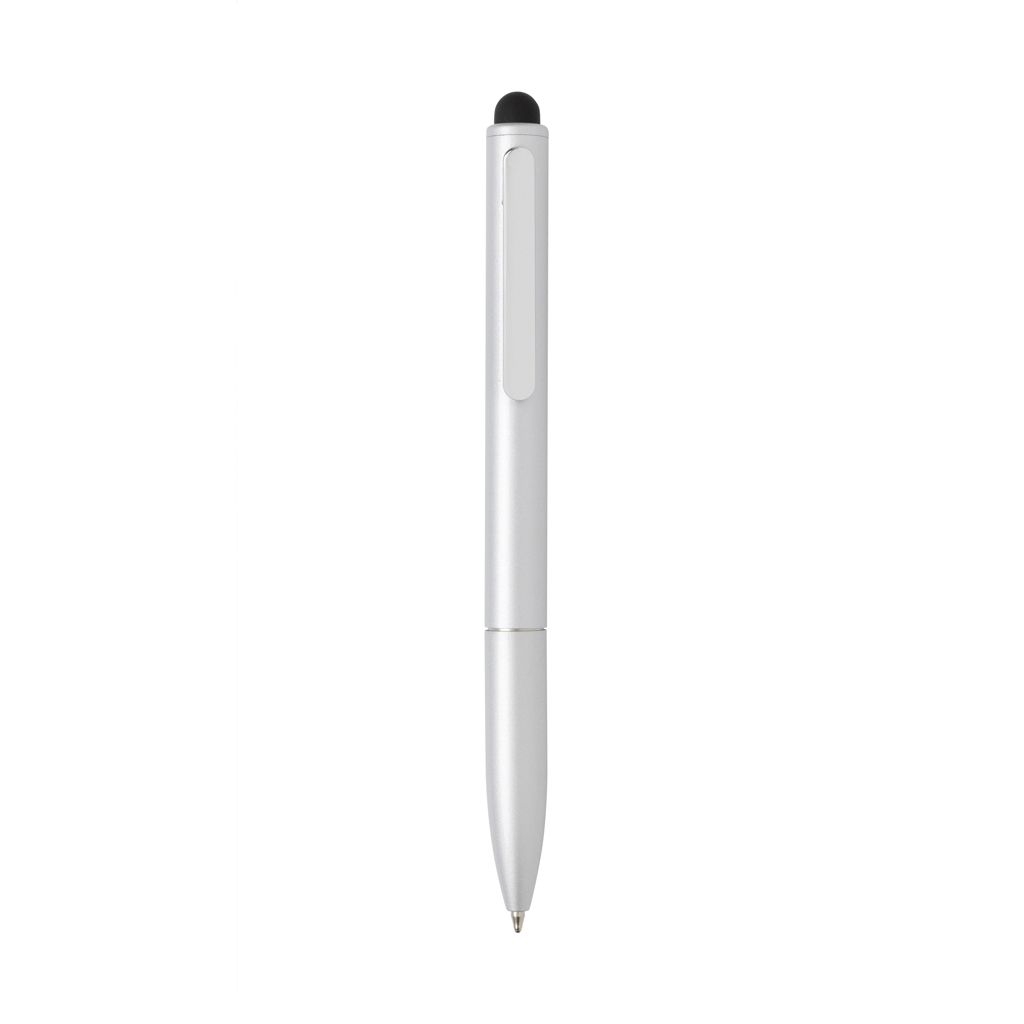 XDP611.23-2Kymi Stift mit Stylus aus RCS recyceltem Aluminum_ silber