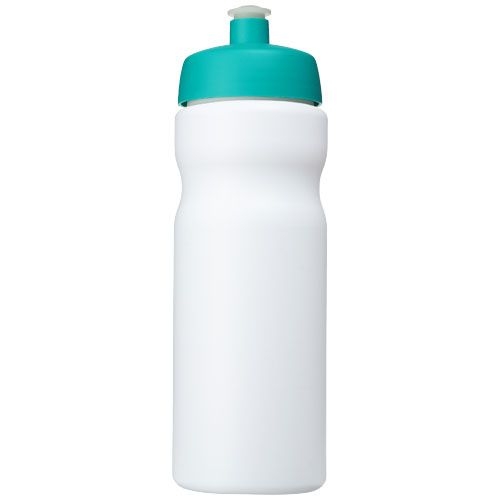 PF210684-6Baseline® Plus 650 ml Sportflasche_ weiss_aquablau