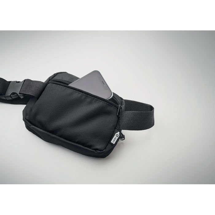 MO2204-03Toshi Guerteltasche 300D RPET_ schwarz