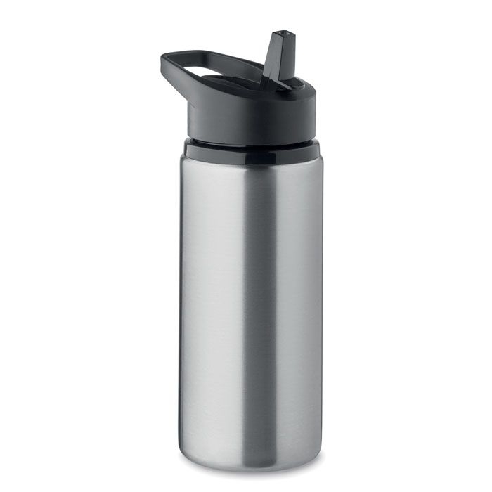 MO2500-16Spot Einwandige Flasche 500 ml_ mattsilber