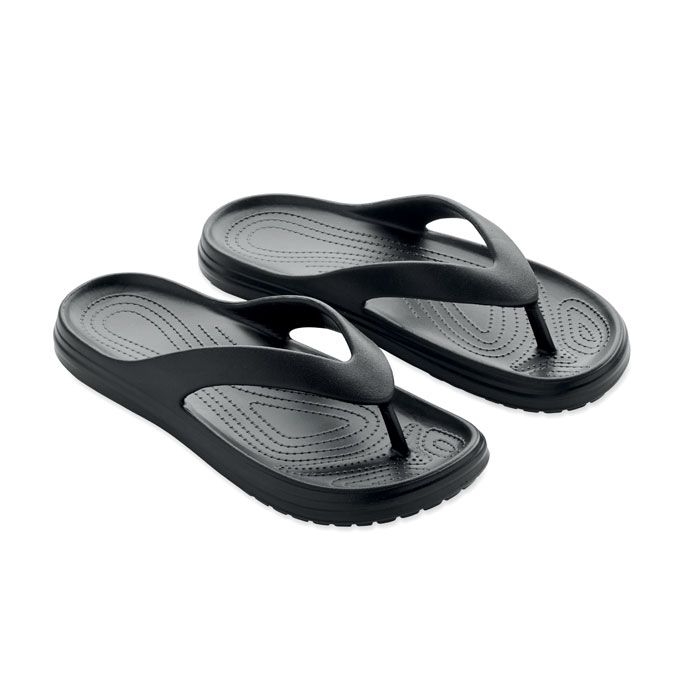 MO2940-03Evaslip Zehensandalen Groesse 44_45_ schwarz