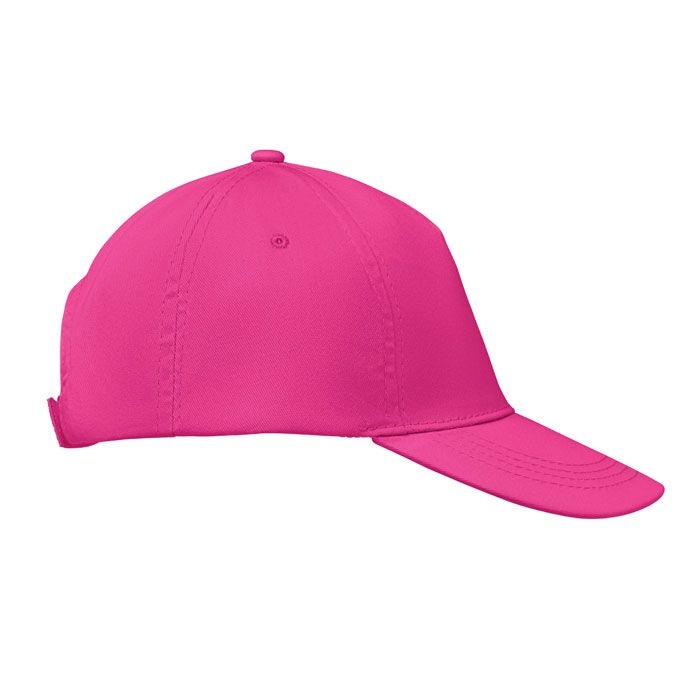 MO1447-38Buzz 5-Panel-Baseball-Cap_ fuchsie