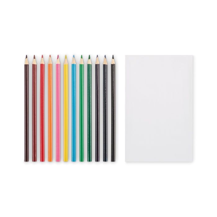 MO2914-13Funsketch Malset mit 12 Buntstiften_ beige