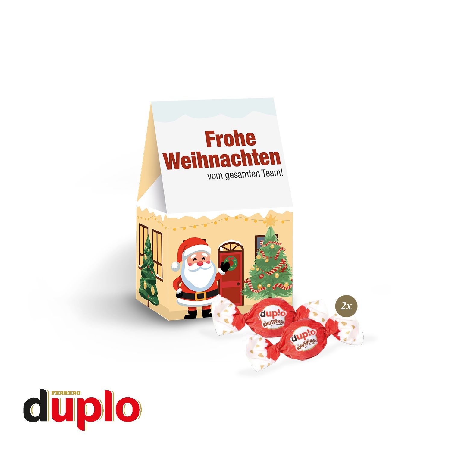 CD95564-01Praesent Christmas Minis mit duplo Knusperlen_ Duplo Knusperlen