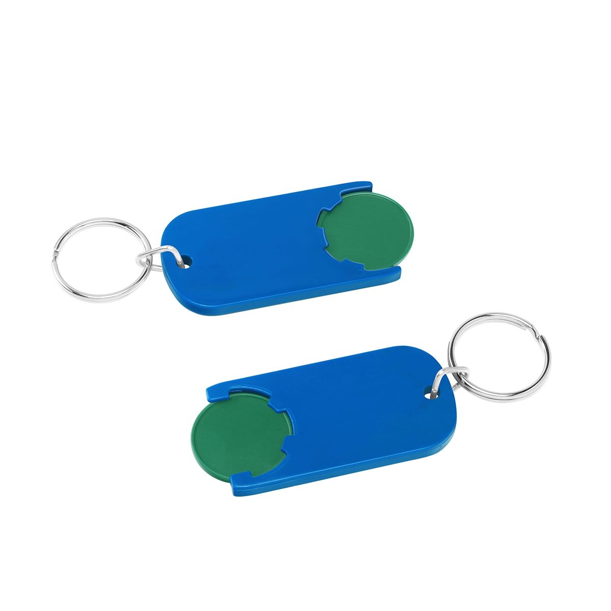 HE7439R-2-3Chiphalter mit 1€-Chip _Alpha_ gruen_ blau