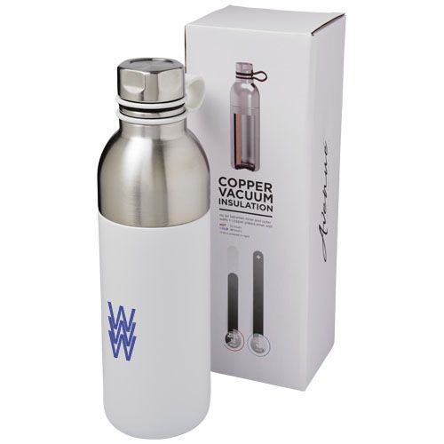 PF100588-3Koln 590 ml Kupfer-Vakuum Isolierflasche_ weiss