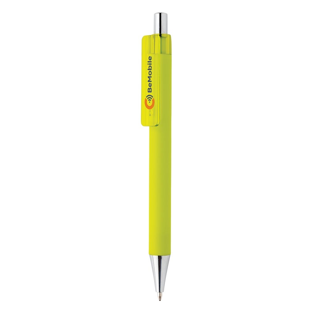 XDP610.70-7X8 Stift mit Smooth-Touch aus RCS recyceltem ABS_ limone