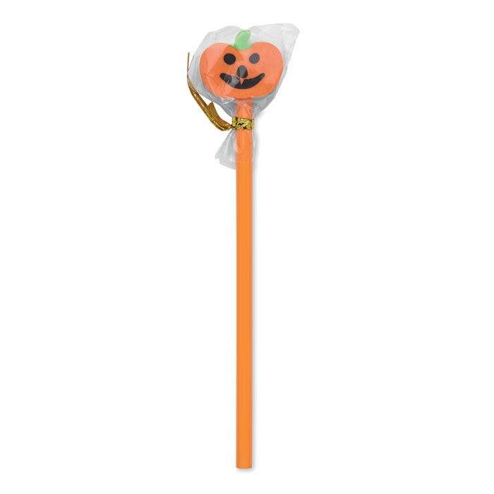 MO3105-10Weenpen Holzbleistift mit Radiergummi_ orange