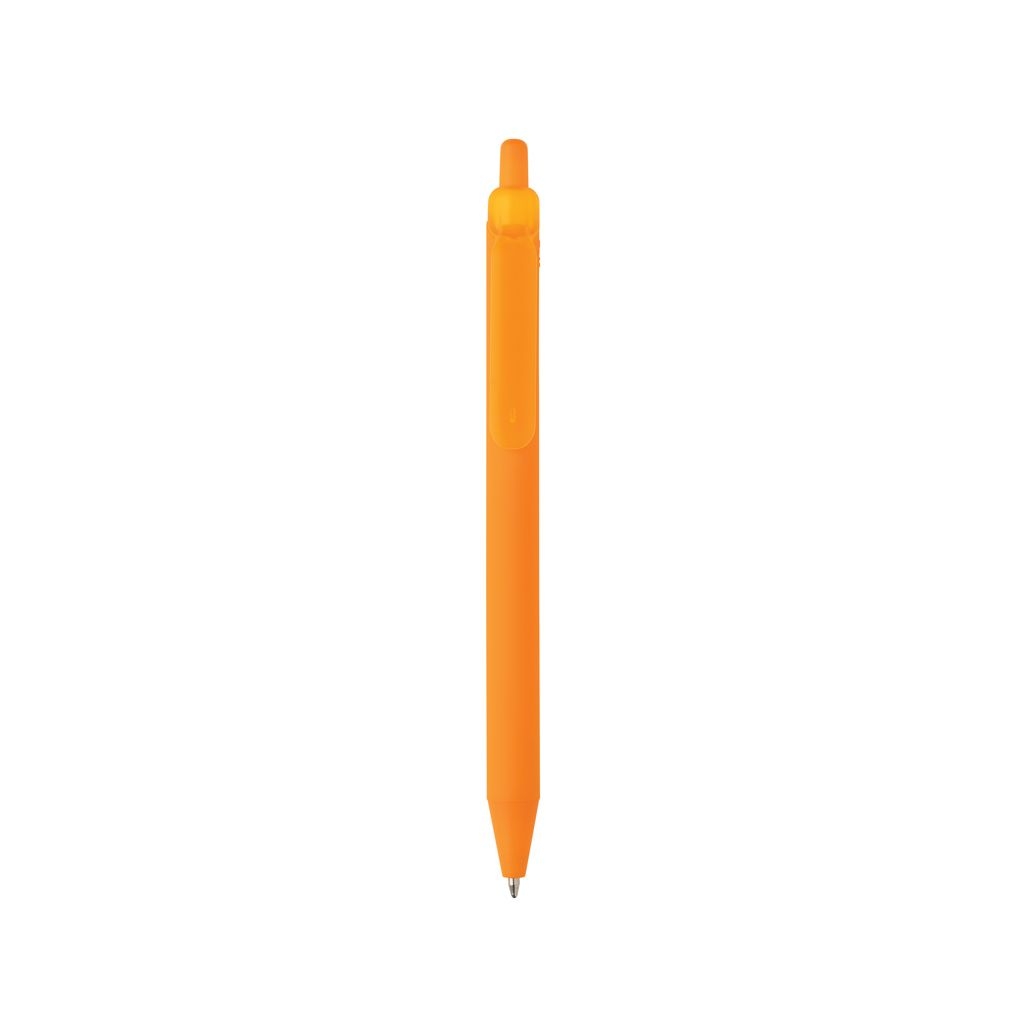 XDP611.34-08Tide Smooth Touch Stift aus GRS zertifiziert recyceltem ABS_ orange