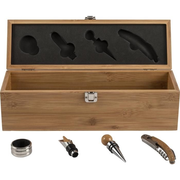 GI8855-11Weinset und Geschenkbox aus Bambus Gareth_ brown