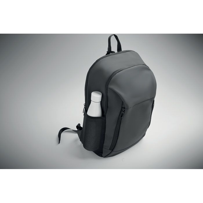 MO2684-15Korovin 15_ Laptop-Rucksack PU_ steingrau