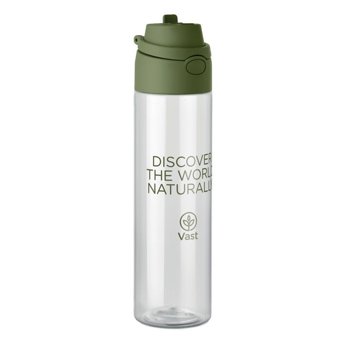 MO2990-60Toien Klar Trinkflasche RPET 700ml_ dunkelgruen