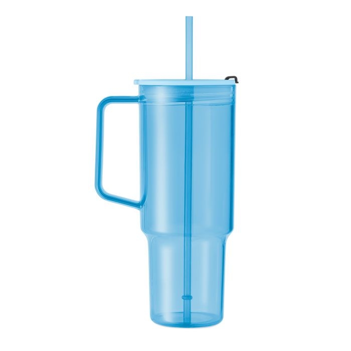 MO2964-52Mugora Trinkbecher RPET 1200ml_ transparent hellblau