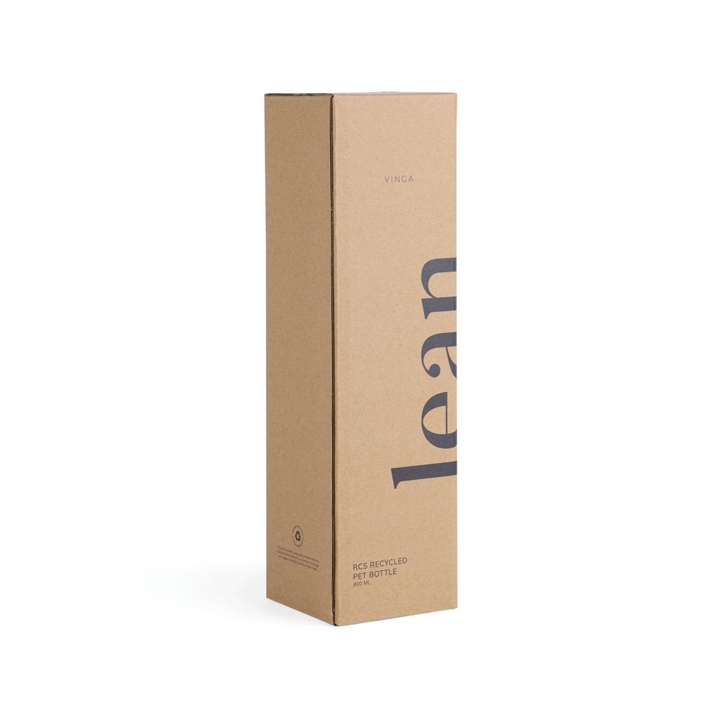 XDV43305-00VINGA Lean 800ml RCS RPET Wasserflasche_ transparent